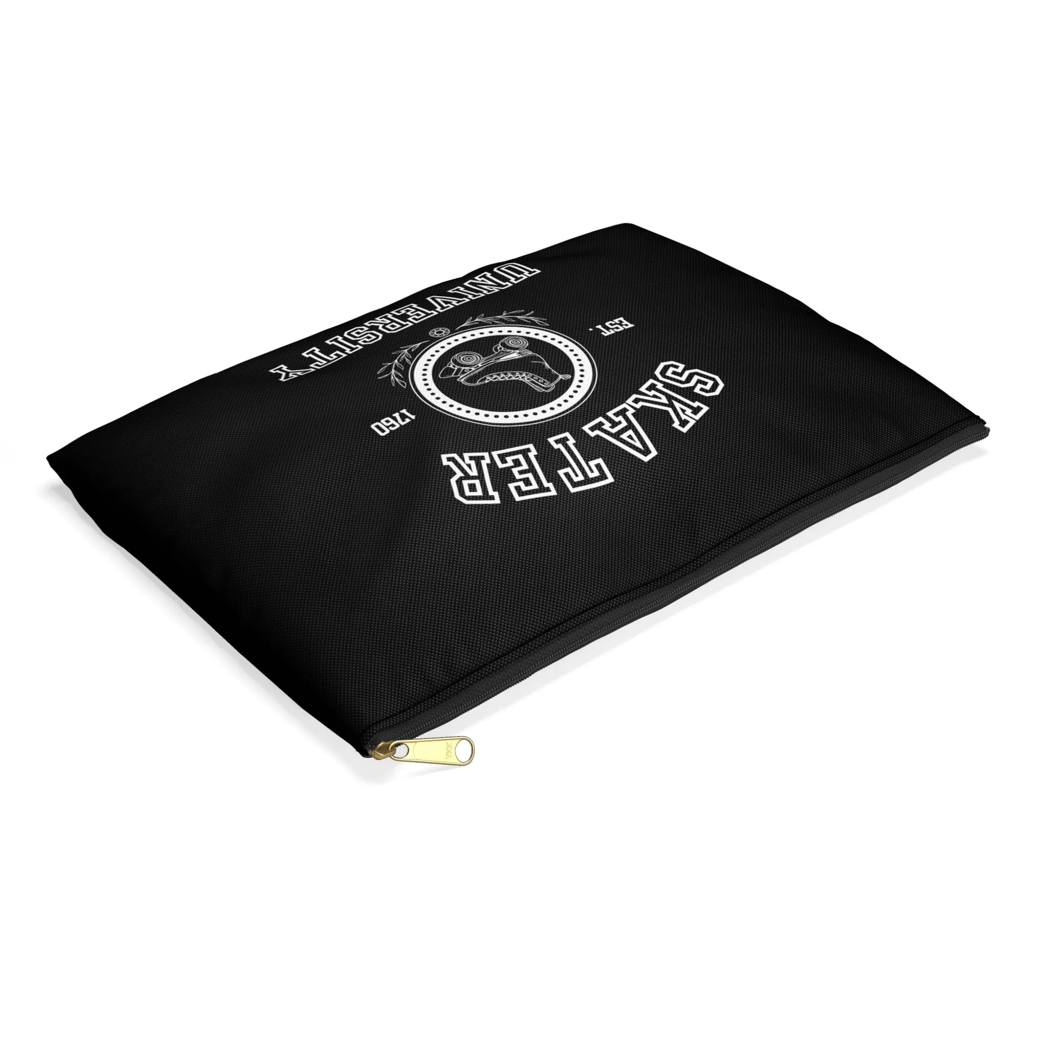 Black Skater University Accessory Pouch