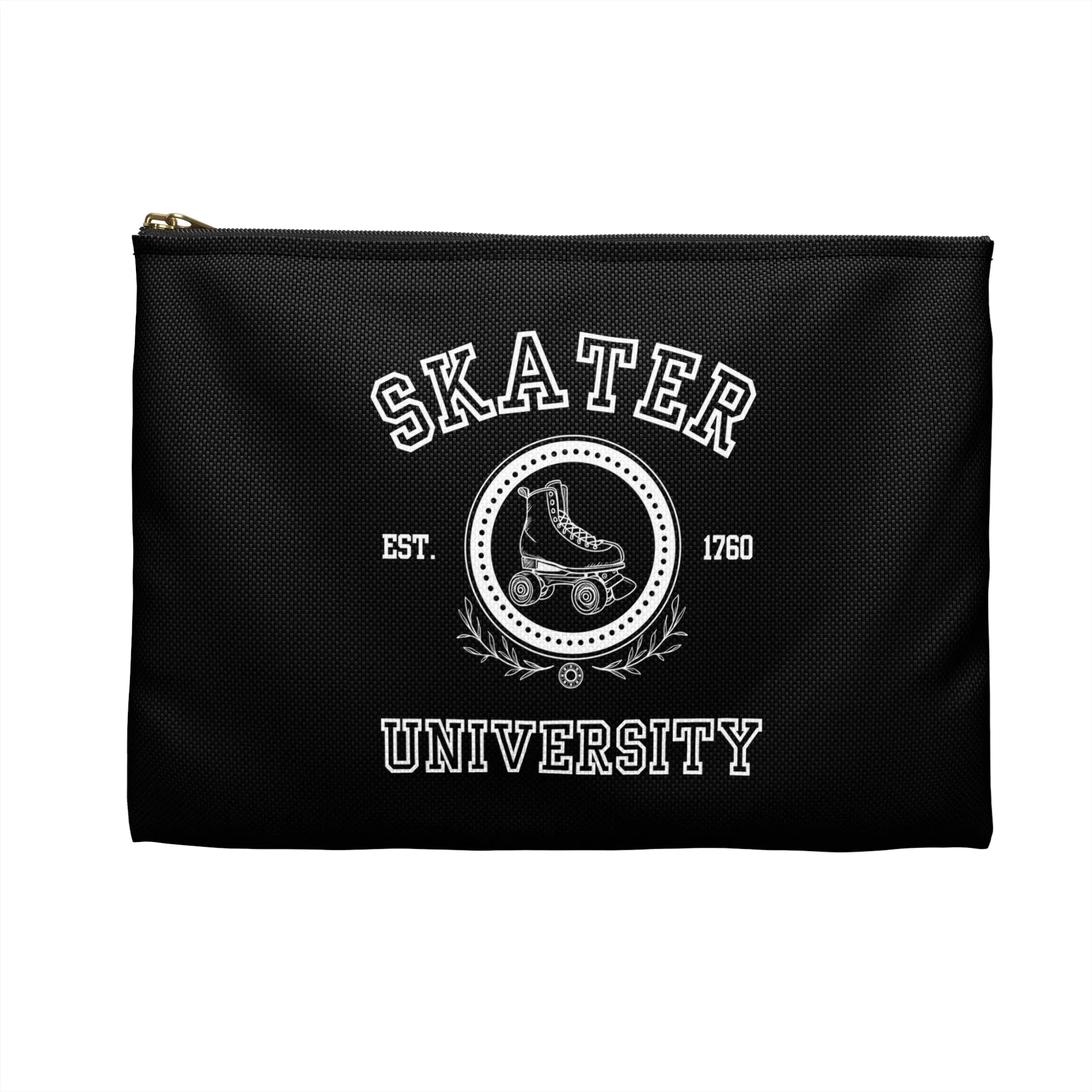 Black Skater University Accessory Pouch