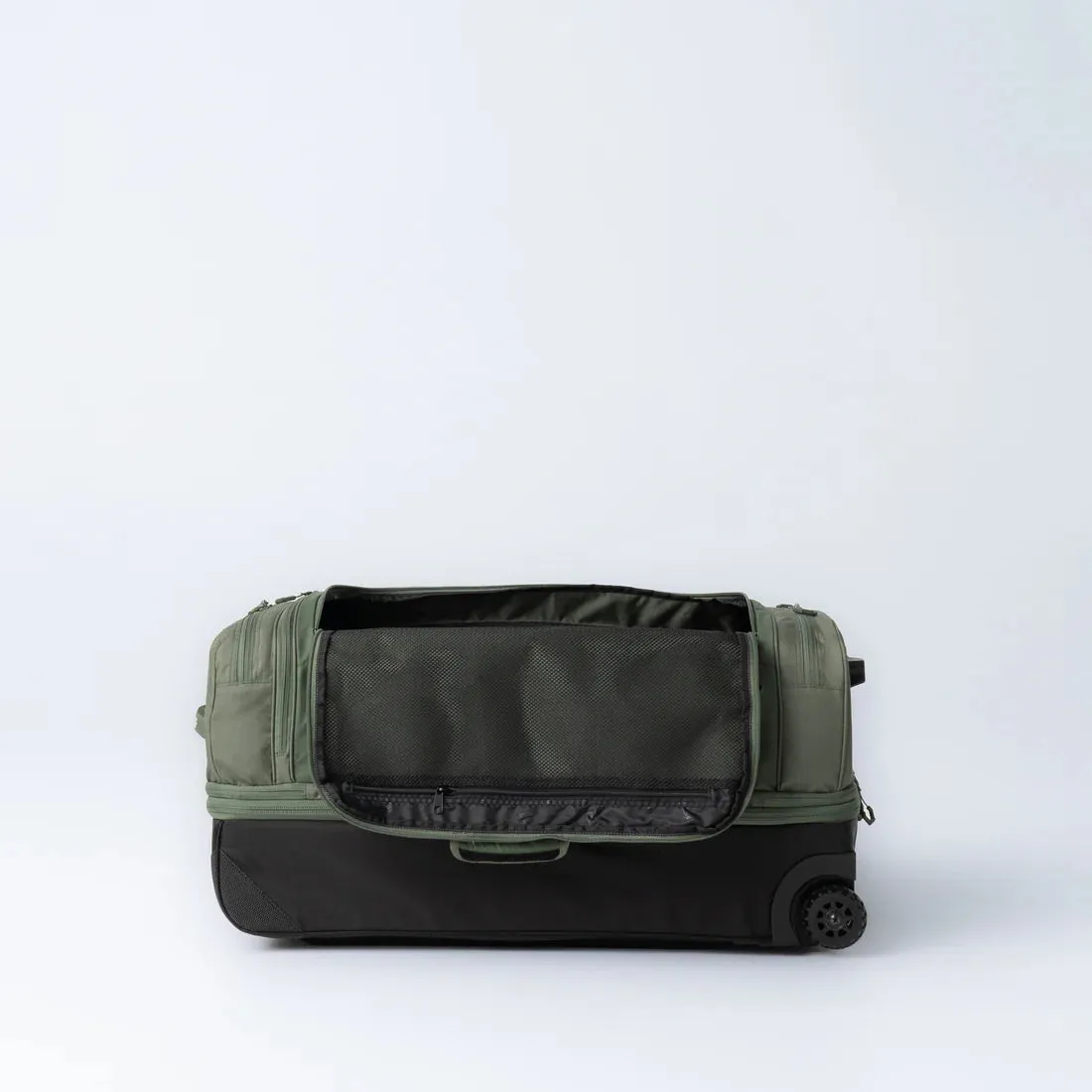 Black Wolf - BladeRunner Gen II 110L ( 20L) Rolling Duffle - Moss