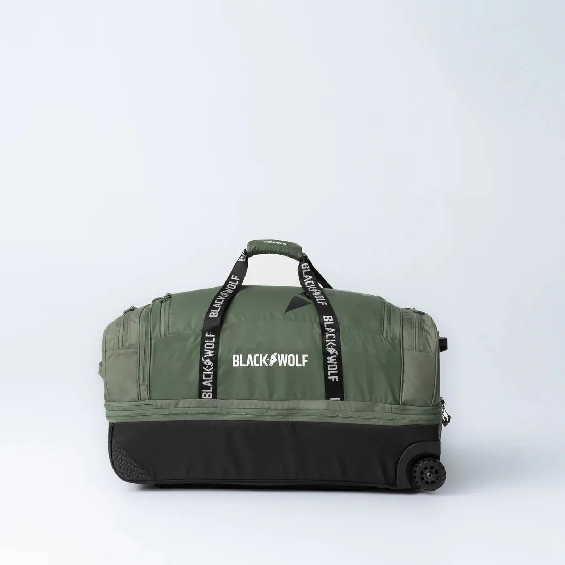 Black Wolf - BladeRunner Gen II 110L ( 20L) Rolling Duffle - Moss