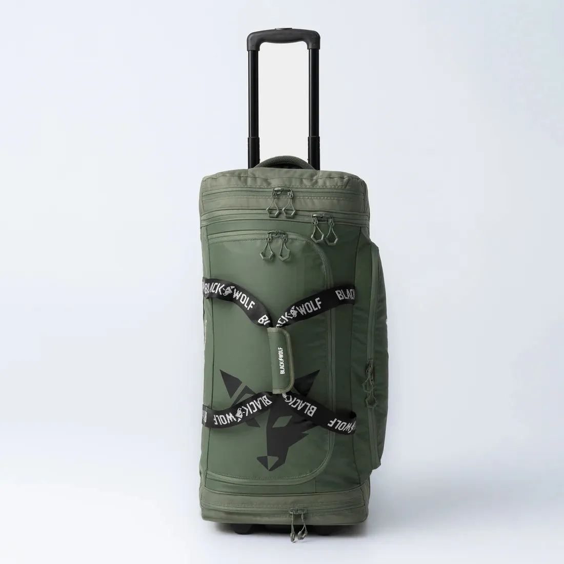 Black Wolf - BladeRunner Gen II 110L ( 20L) Rolling Duffle - Moss