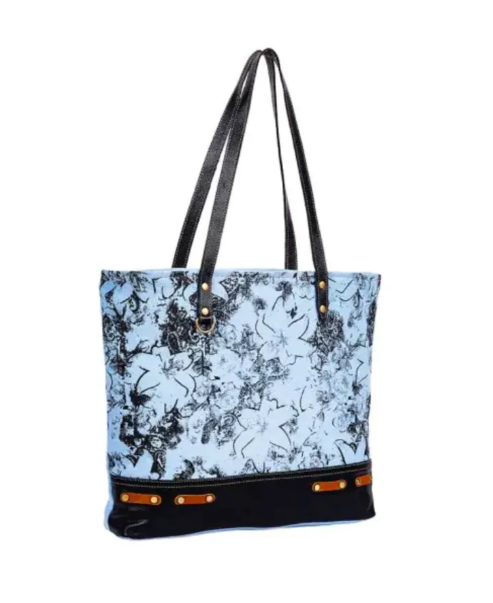 Bleu Creek Meadow Tote Bag