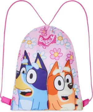 Bluey Girls Drawstring Bag, Swimming Bag, Sports, Travel, PE Bag - Gifts for Her