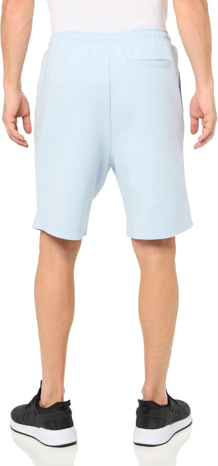 BOSS Men's Structured Jersey Drawstring Waist Shorts