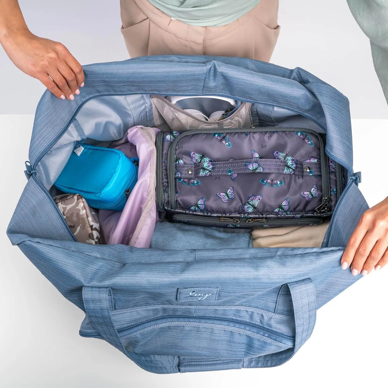 Bossa Nova 2 Packable Duffel Bag, BRUSHED BLUE MOON