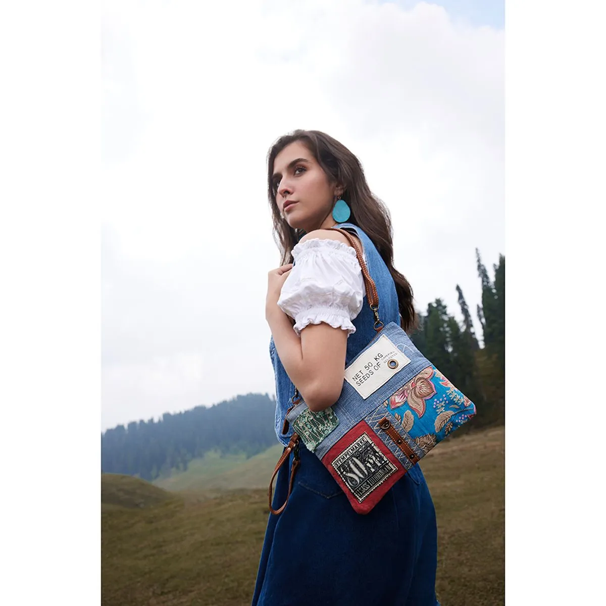 Boulangerie Floral Crossbody Bag