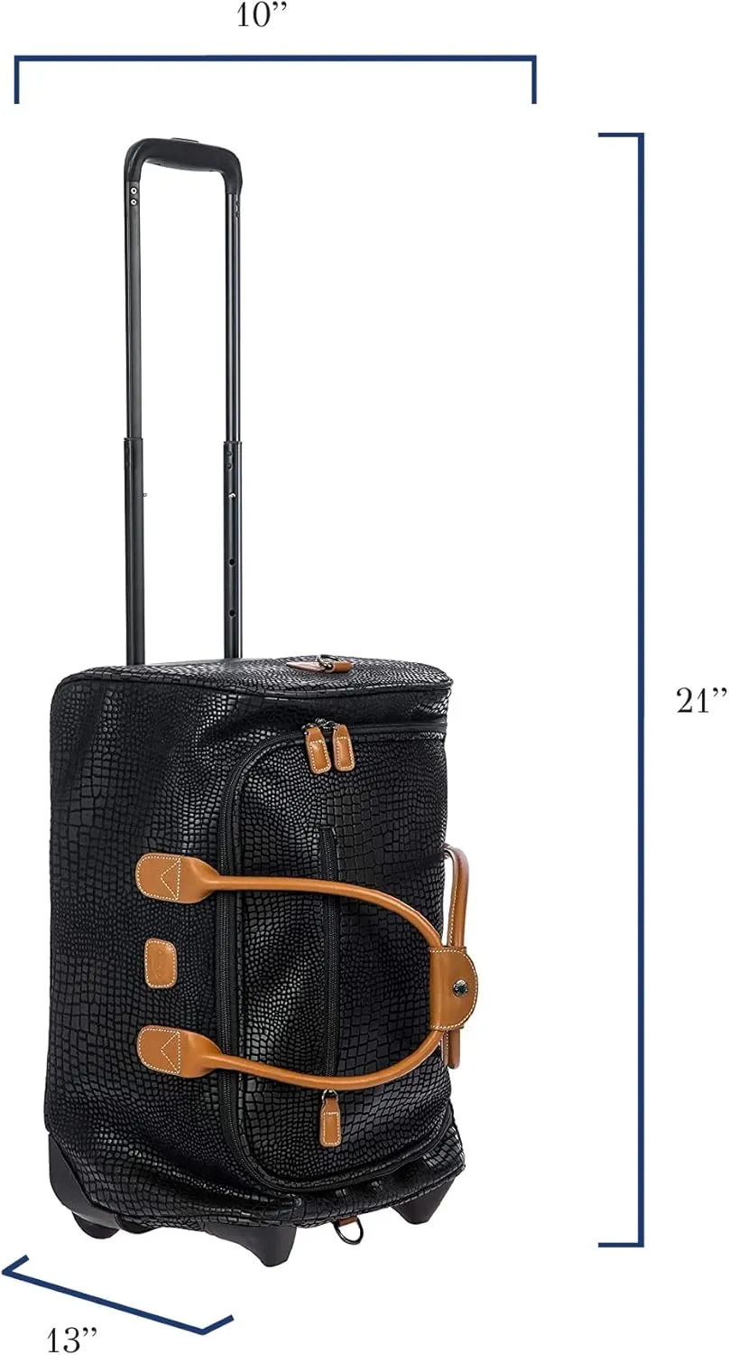 Bric's My Safari 21" Rolling Duffle - 001 Black One_Size