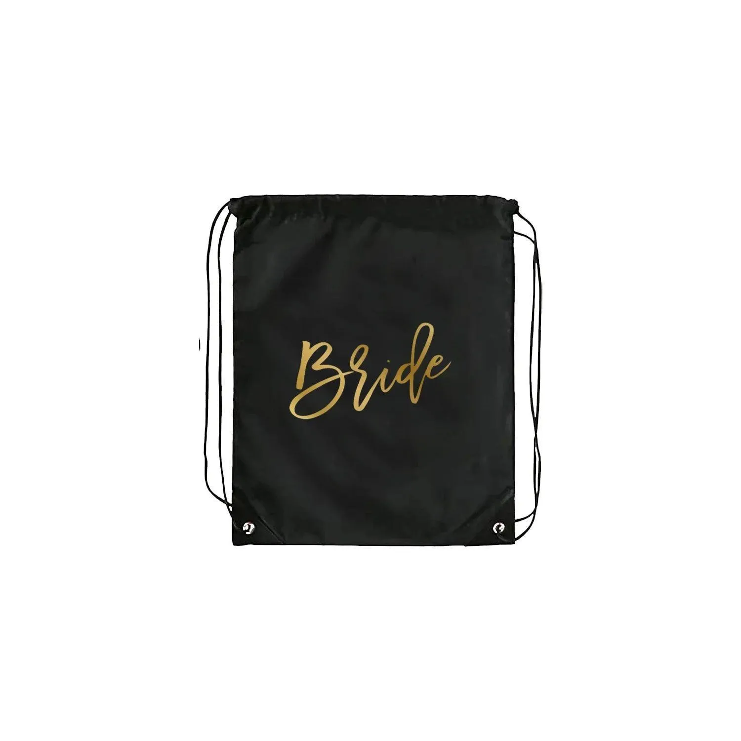 bride vibe drawstring bags