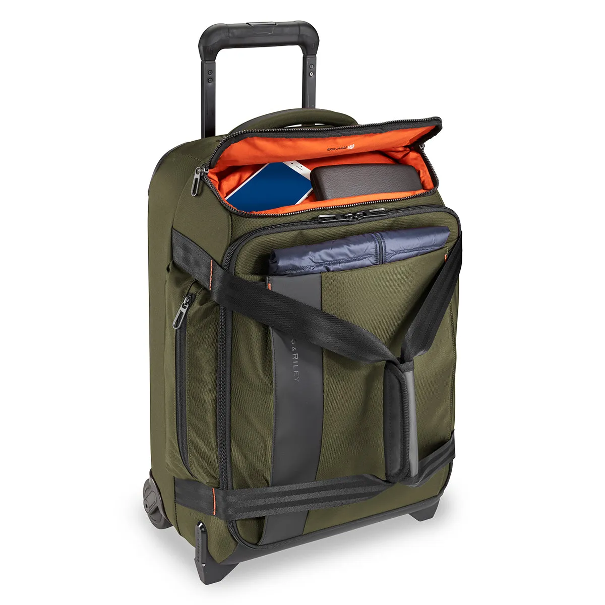 Briggs & Riley ZDX Rolling Carry-On Upright Duffle Bag