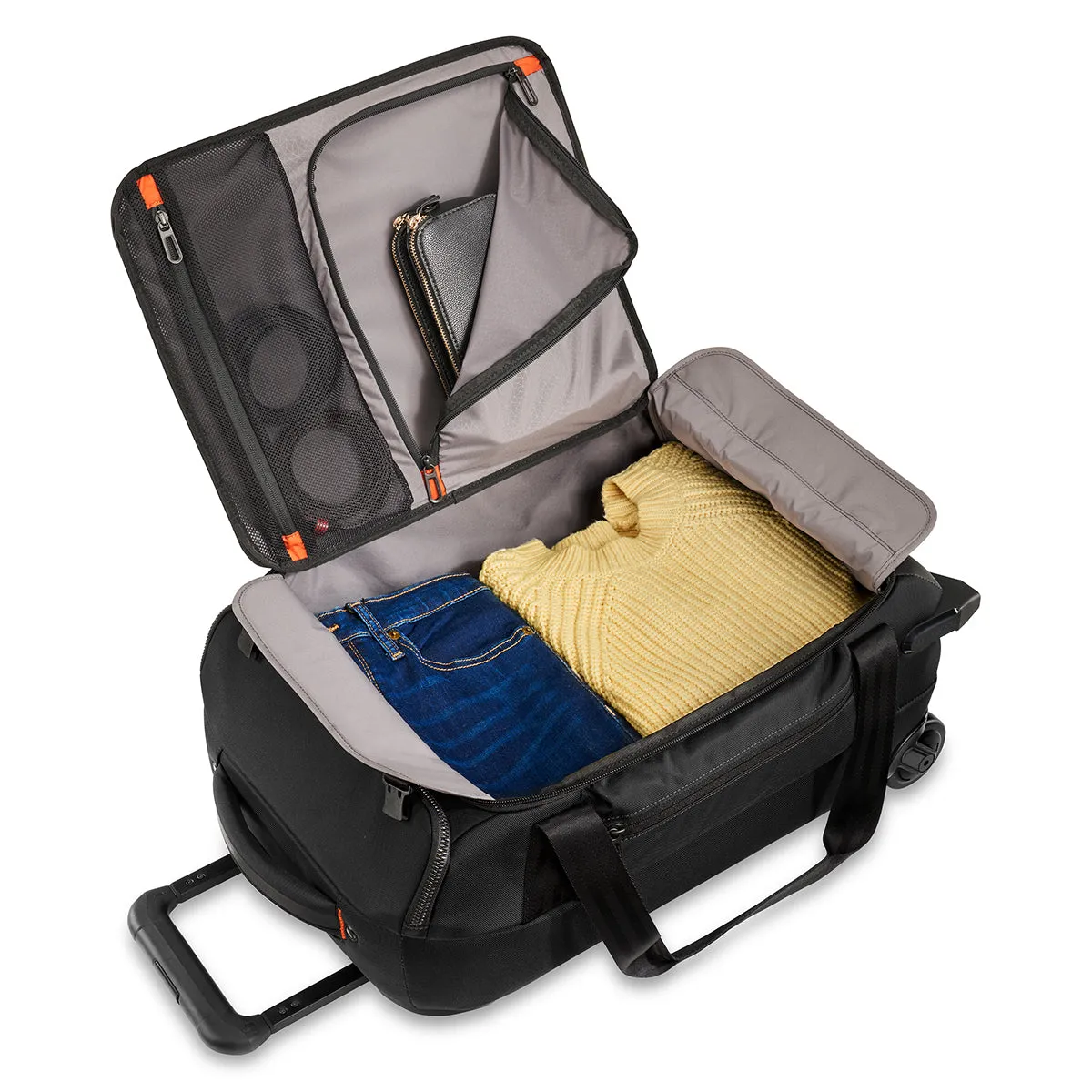 Briggs & Riley ZDX Rolling Carry-On Upright Duffle Bag