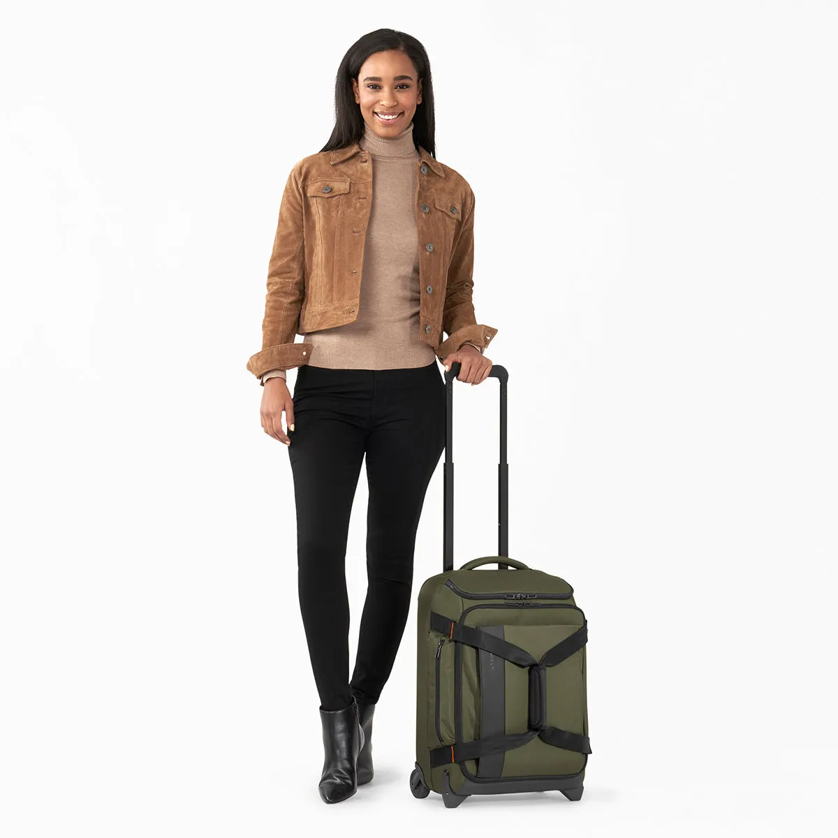 Briggs & Riley ZDX Rolling Carry-On Upright Duffle Bag