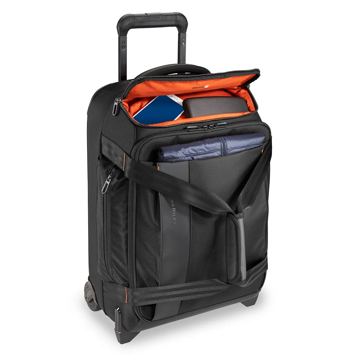 Briggs & Riley ZDX Rolling Carry-On Upright Duffle Bag