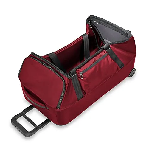 Briggs & Riley ZDX Upright Rolling Duffel Bag, Brick