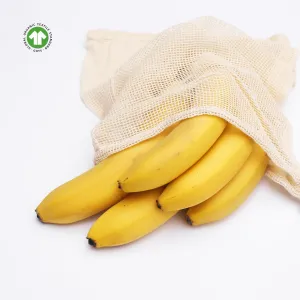Calix Organic Cotton Mesh Drawstring Produce Bags