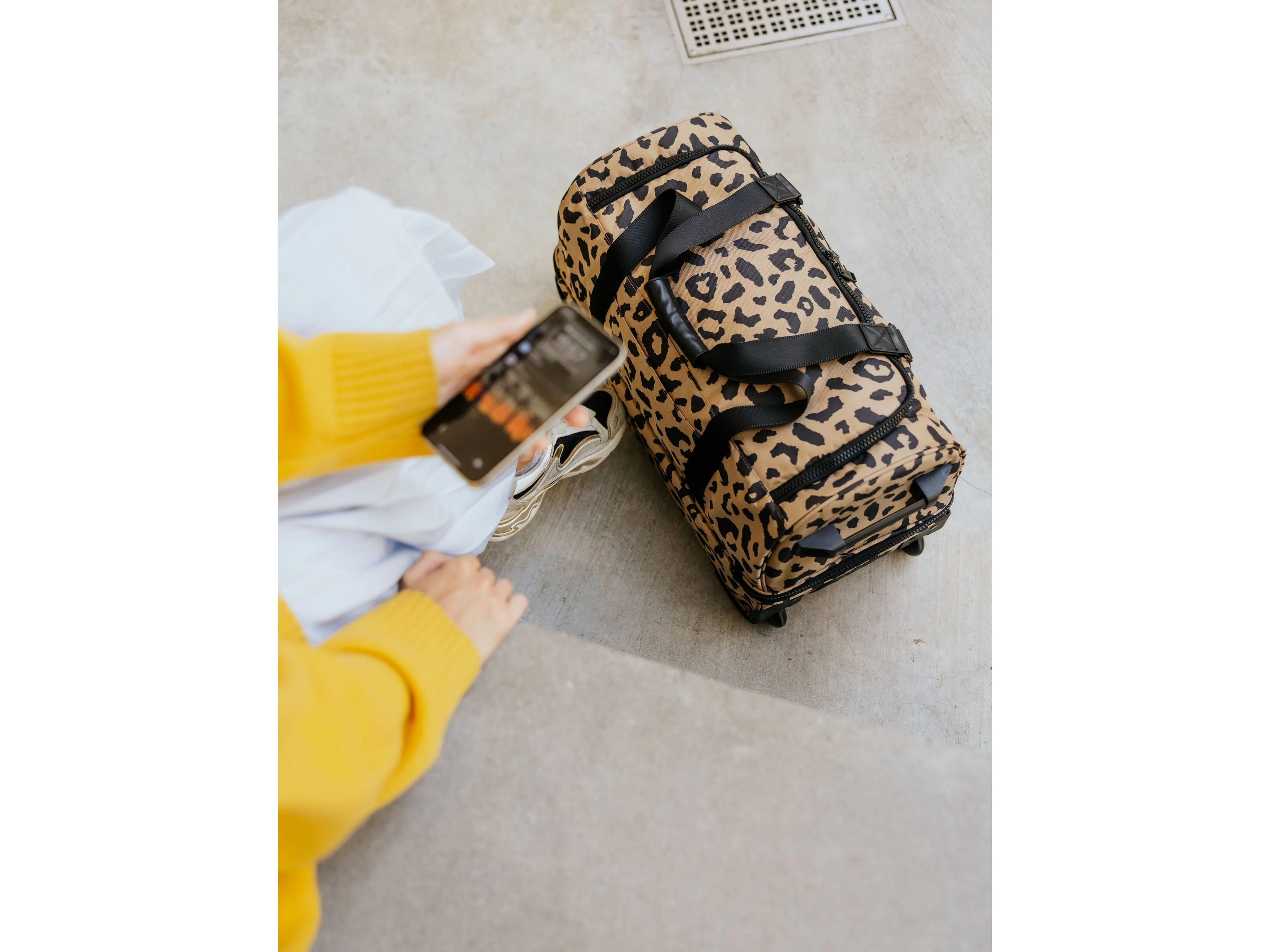 Calpak Stevyn Rolling Duffel