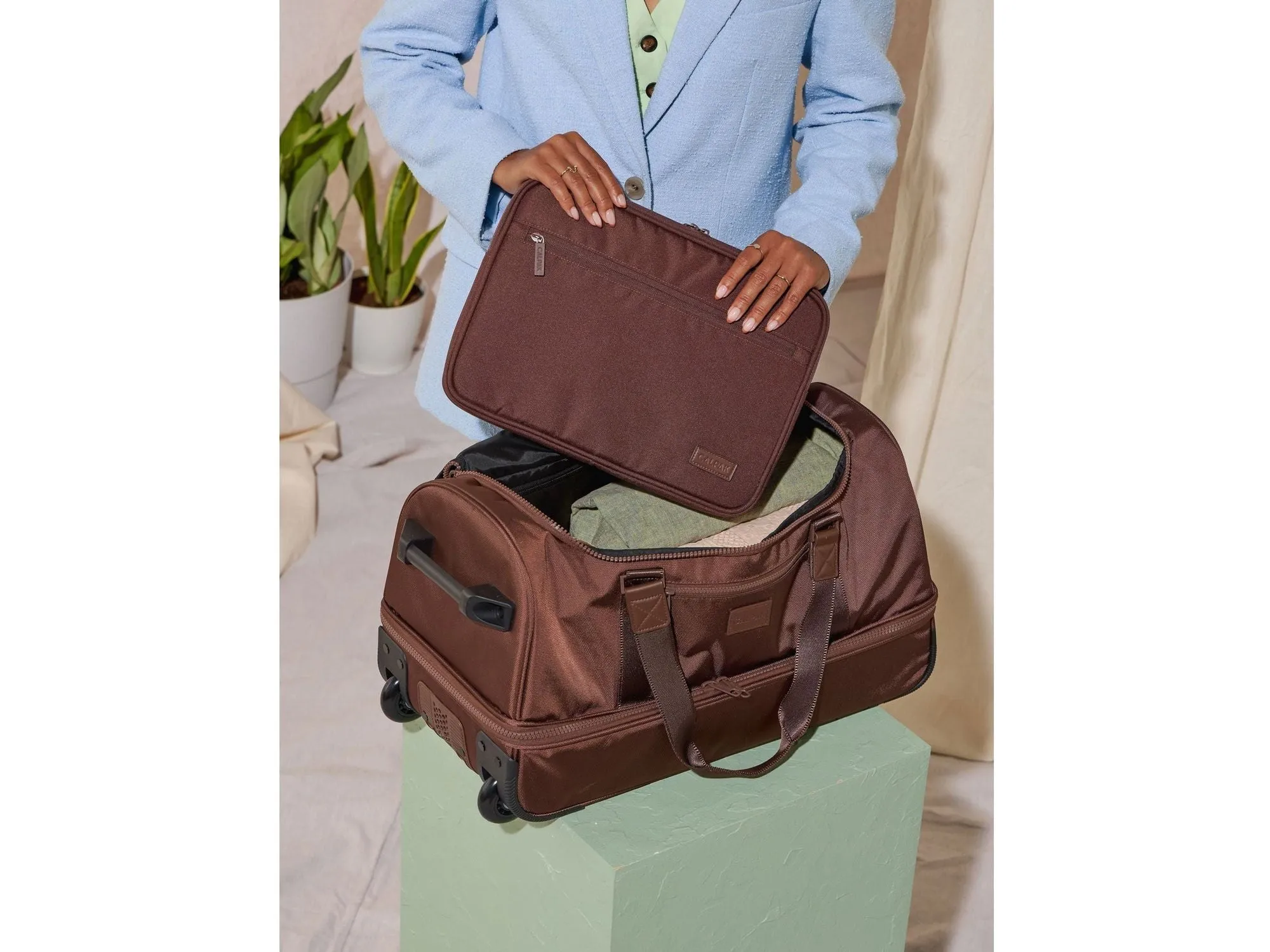 Calpak Stevyn Rolling Duffel