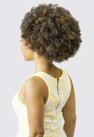 Chade New Born Free Synthetic Hair Ponytail: 0344 Jumbo Effy Color: 1B Off Black