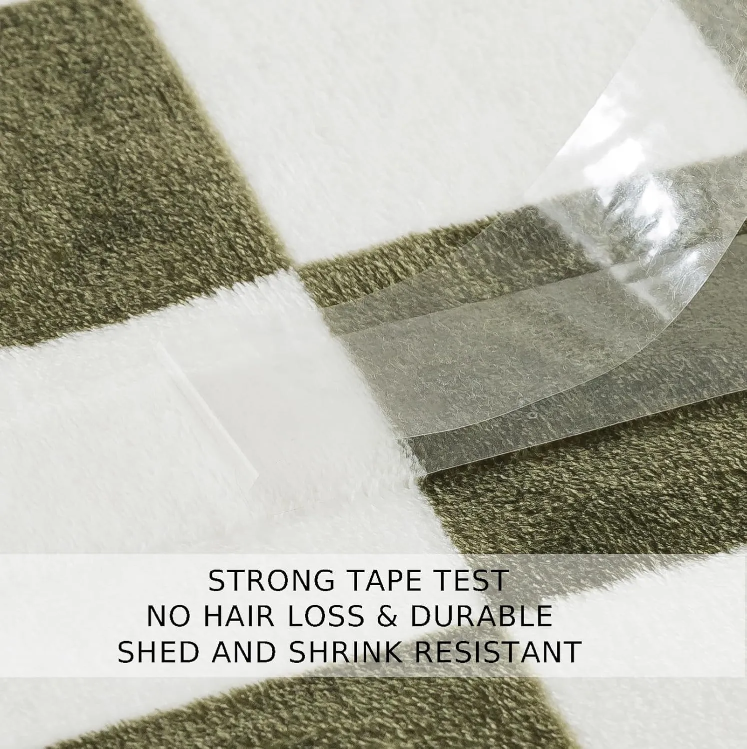 Checkered Queen Size Blanket,90x90 Inches Sage Green Microfiber Soft Cozy Fluffy Warm Hand Made Queen Throw Blankets for Queen Full Bed,Couch, Sofa, Chair, Camping, Picnic,Sage Green