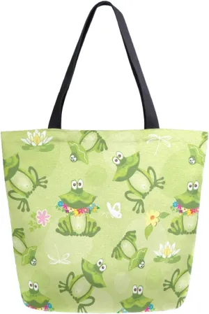 Chic Fashion Pattern Printed Extra Large Shoulder Tote Bag for Beach Travel Weekender Gym Grocery Shopping