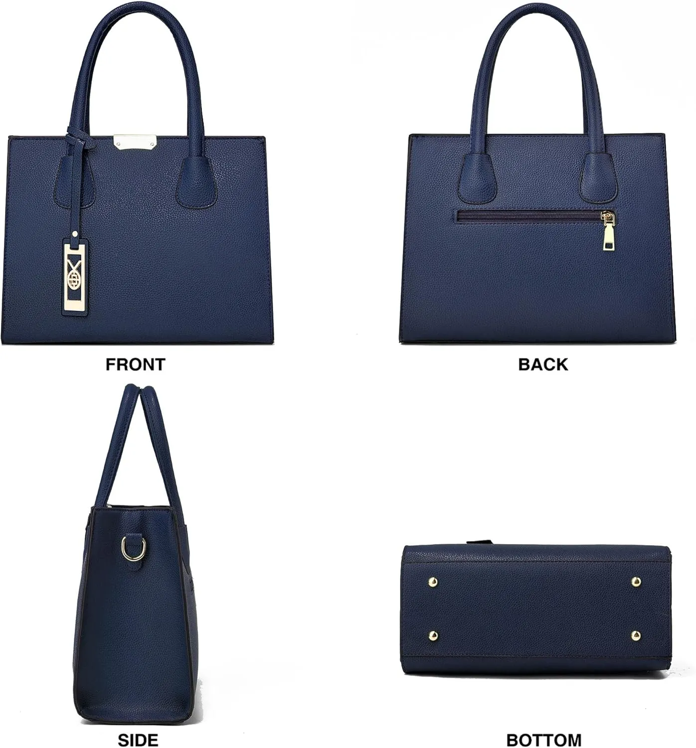 CHICAROUSAL Crossbody Purses and Handbags for Women PU Leather Tote Shoulder Bags Top Handle Satchel