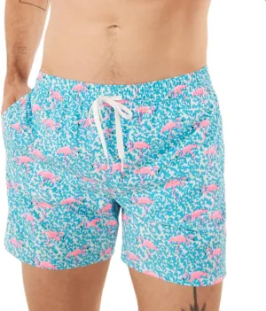 Chubbies Mens Swim Trunks – Mens Swim Shorts with 4-Way Stretch, 5.5” Beach Shorts with Elastic Waist, Drawstring,Mesh Lining
