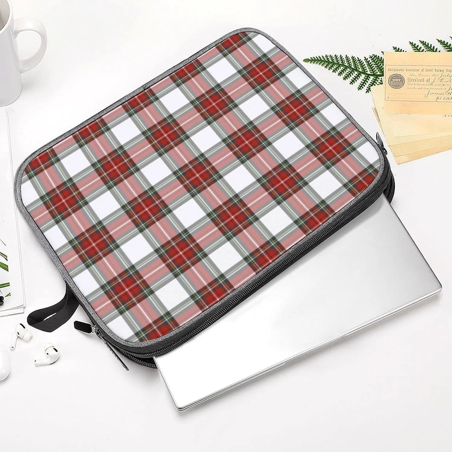 Clan MacArthur Arthur Large Capacity Portable Laptop Case Unisex