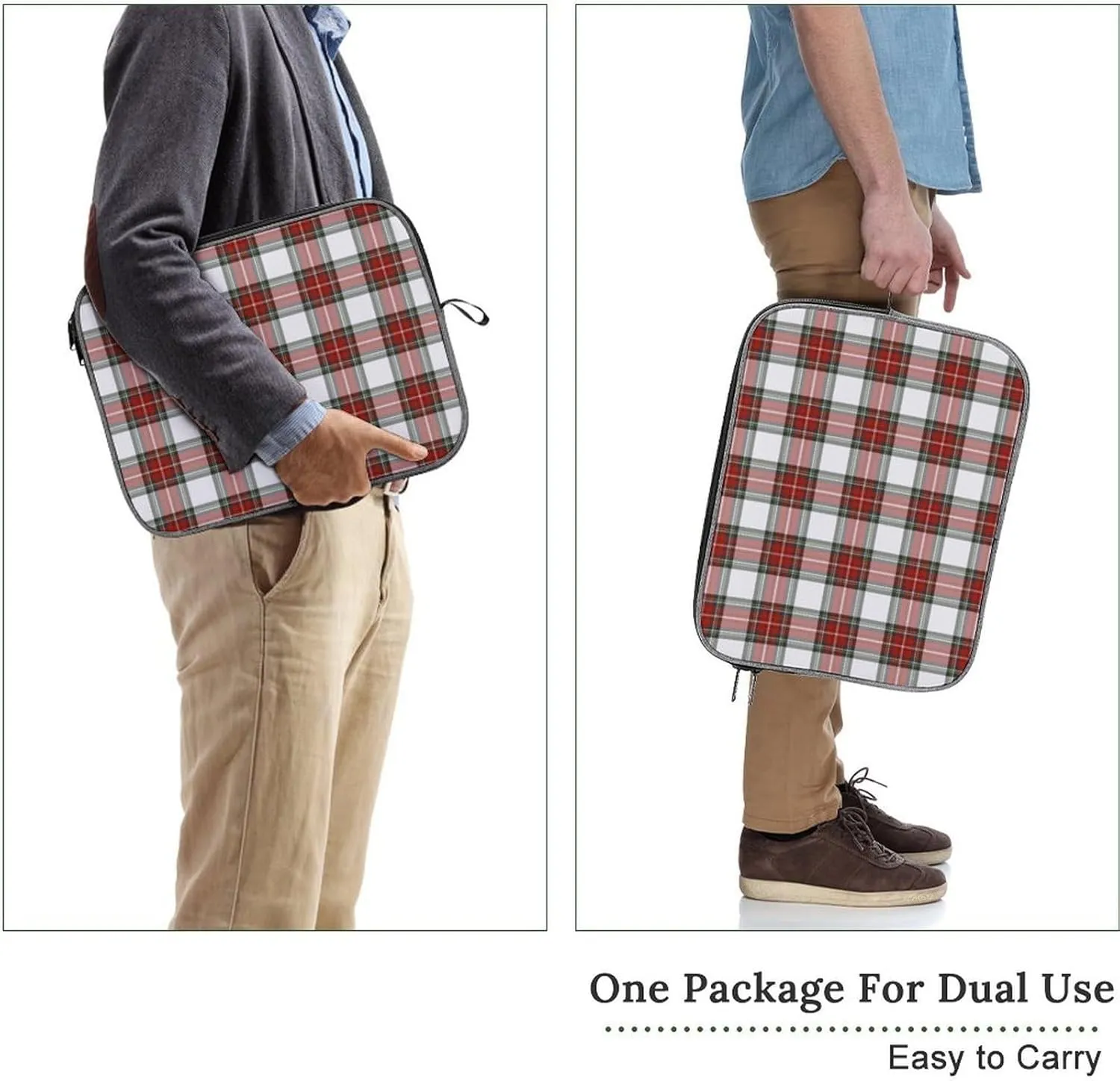 Clan MacArthur Arthur Large Capacity Portable Laptop Case Unisex