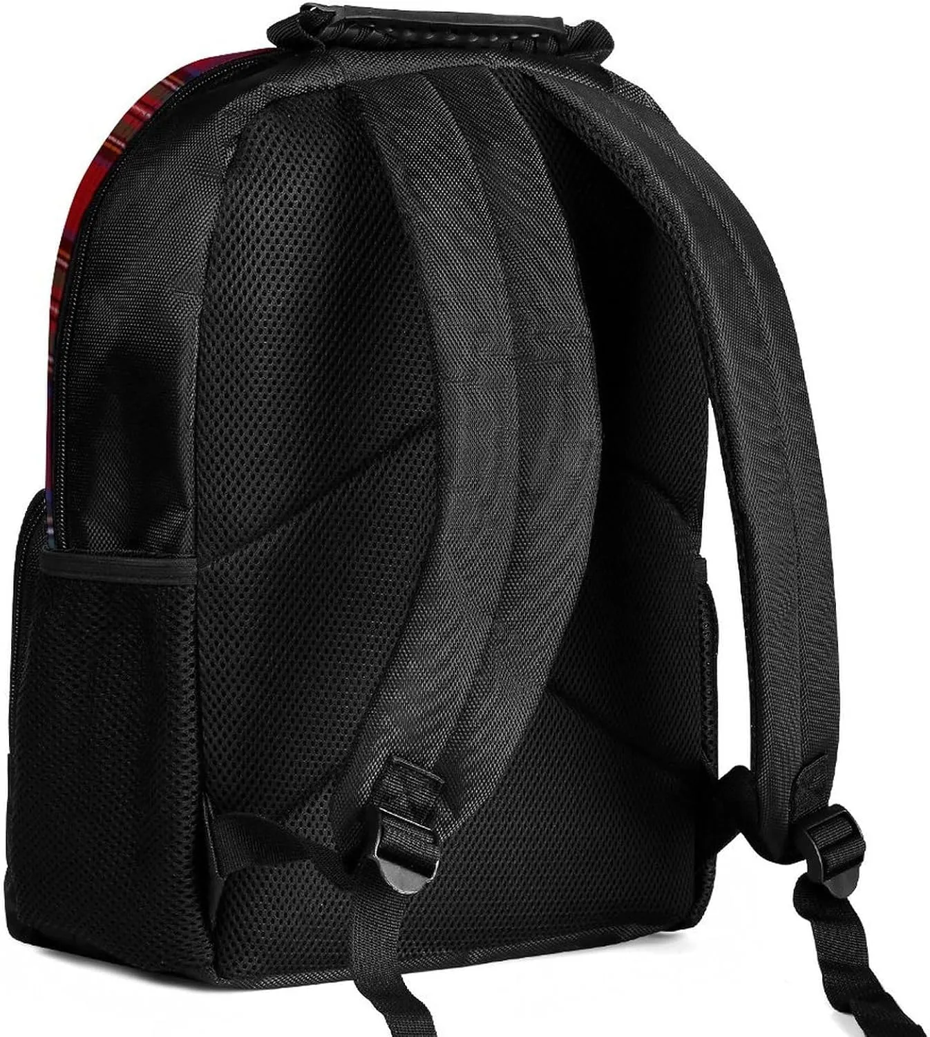 Clan Stewart Plaid Large Capacity Fully Printed Backpack Unisex 16 Inches