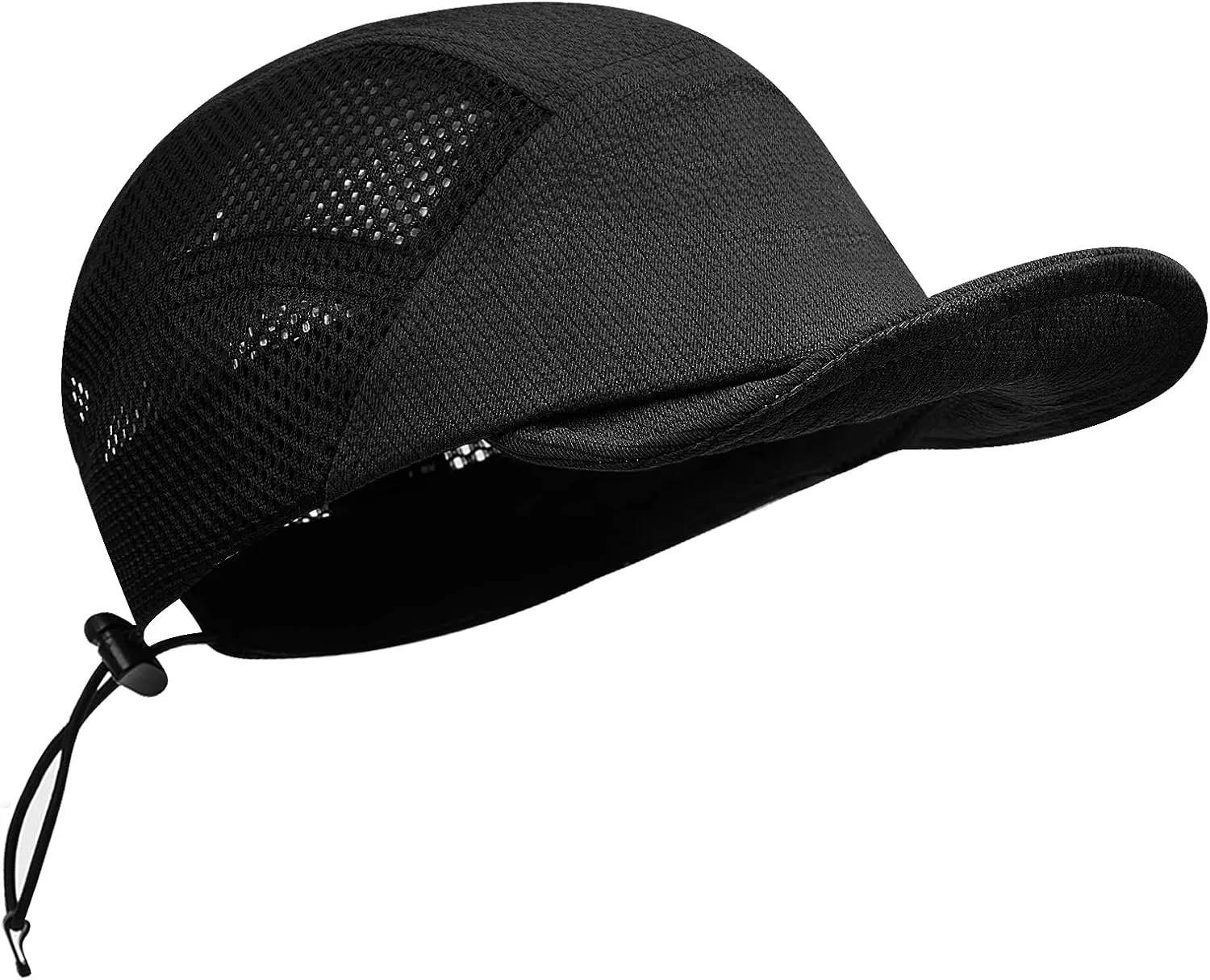CLAPE Men Quick Dry Baseball Cap 5 Panel Hat Lightweight Trucker Mesh Hats Workout Dad Hat Running Outdoor Sports Cap