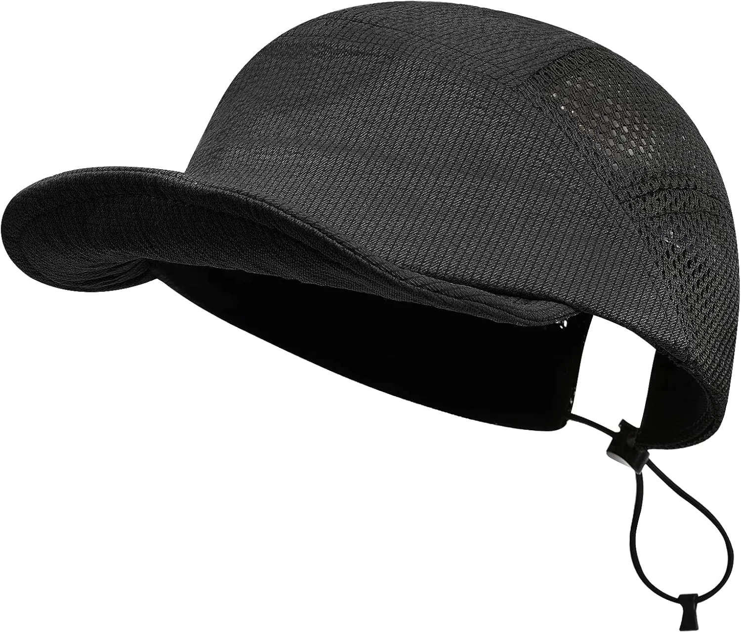 CLAPE Men Quick Dry Baseball Cap 5 Panel Hat Lightweight Trucker Mesh Hats Workout Dad Hat Running Outdoor Sports Cap