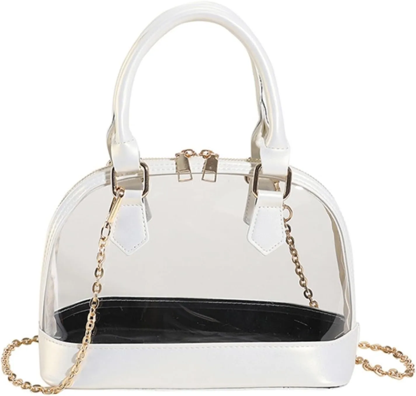 Clear Purse Stadium Approved Clear Crossbody Bag Shoulder Bag Women Handbag Purses Concerts Sports Events Festivals