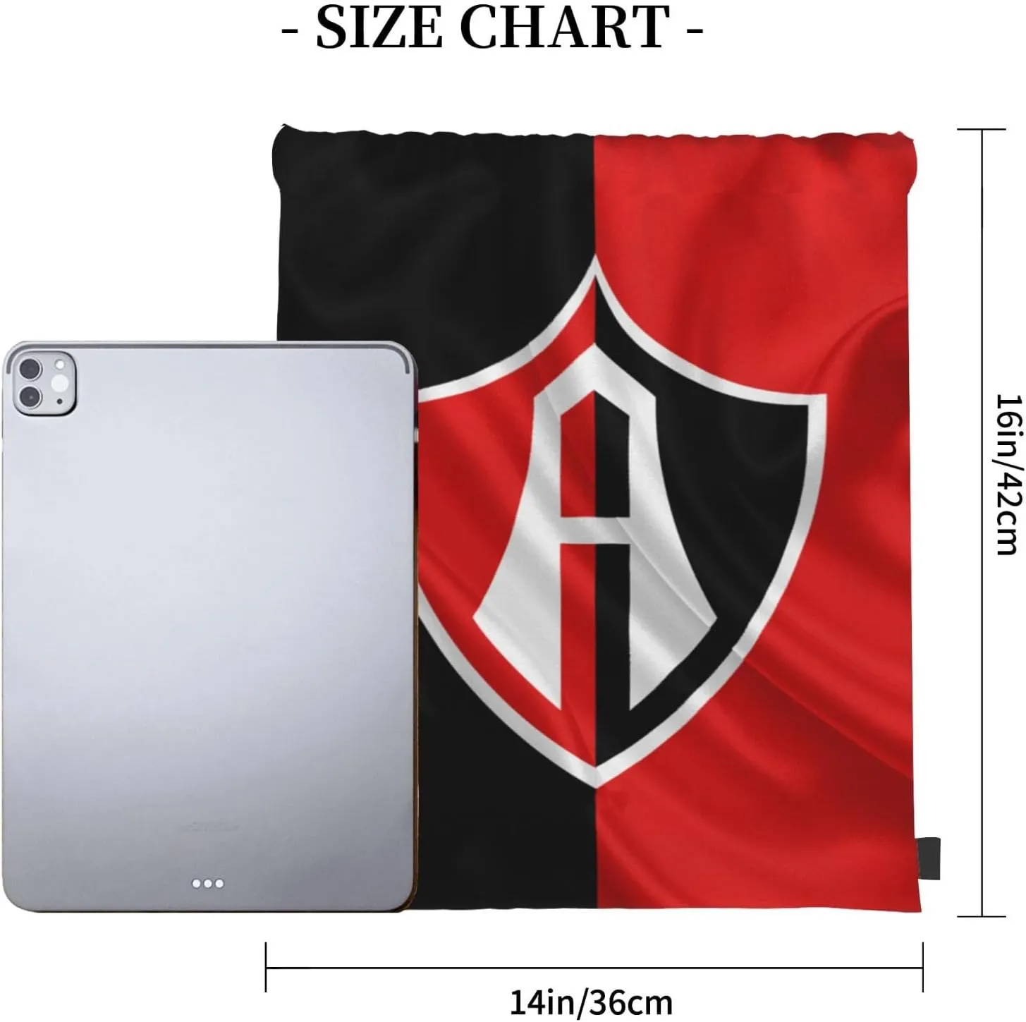 Club-Atlas-FC Drawstring Bag for Sports Fans Shopping Yoga Camping