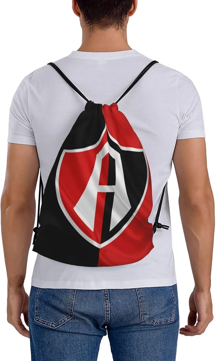Club-Atlas-FC Drawstring Bag for Sports Fans Shopping Yoga Camping