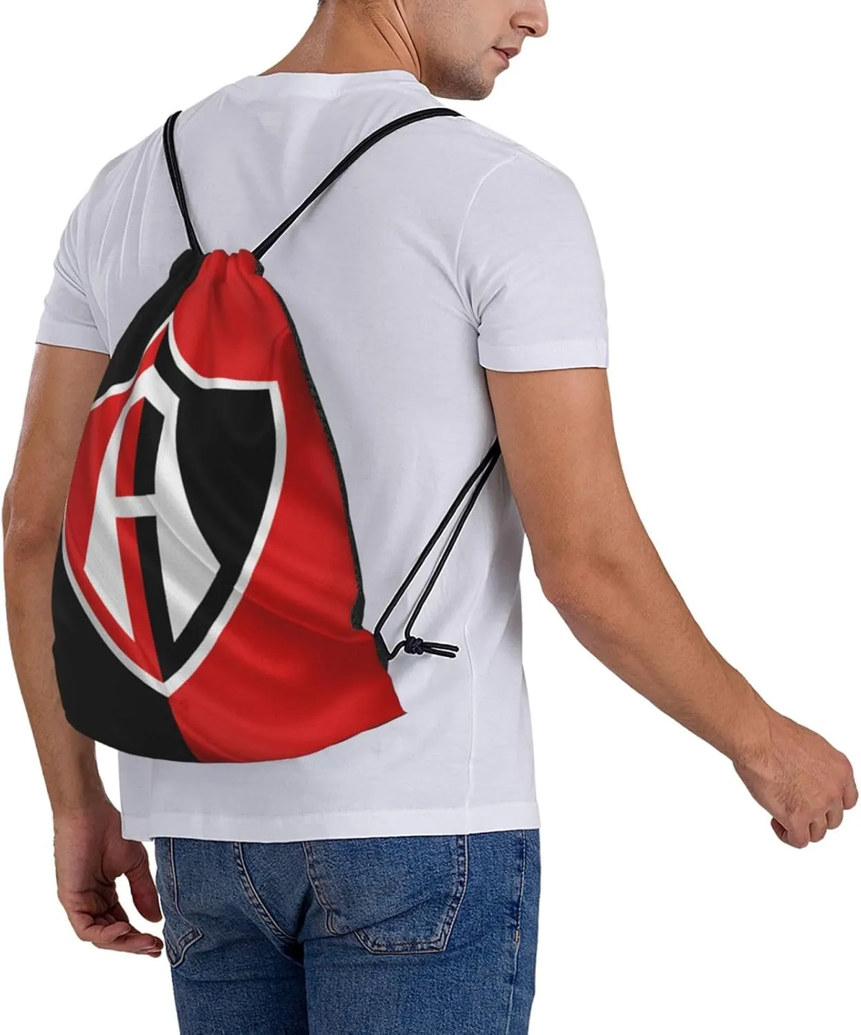 Club-Atlas-FC Drawstring Bag for Sports Fans Shopping Yoga Camping