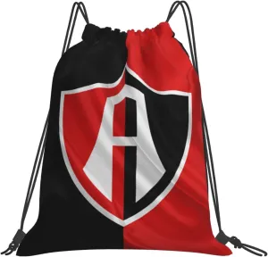 Club-Atlas-FC Drawstring Bag for Sports Fans Shopping Yoga Camping
