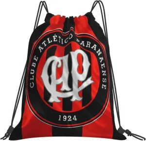 Clube Atlético Paranaense Unisex Adult Shoulders Bag Backpack Drawstring Bag for Shopping Swim Camp