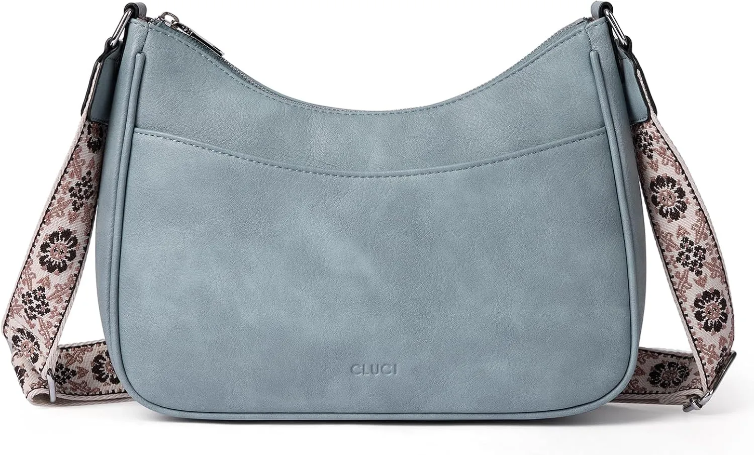 CLUCI Crossbody Bags for Women, Vegan Leather Shoulder Handbags, Purses for Women with Adjustable Wide Strap
