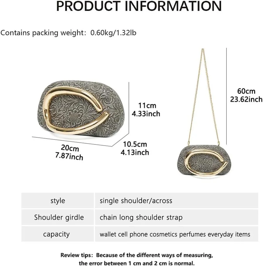 Clutch Purses for Women Evening/Wedding Chic Woven Bag Formal PU Leather Purse Designer Handbags for Party Prom