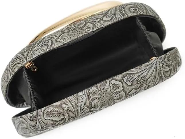 Clutch Purses for Women Evening/Wedding Chic Woven Bag Formal PU Leather Purse Designer Handbags for Party Prom