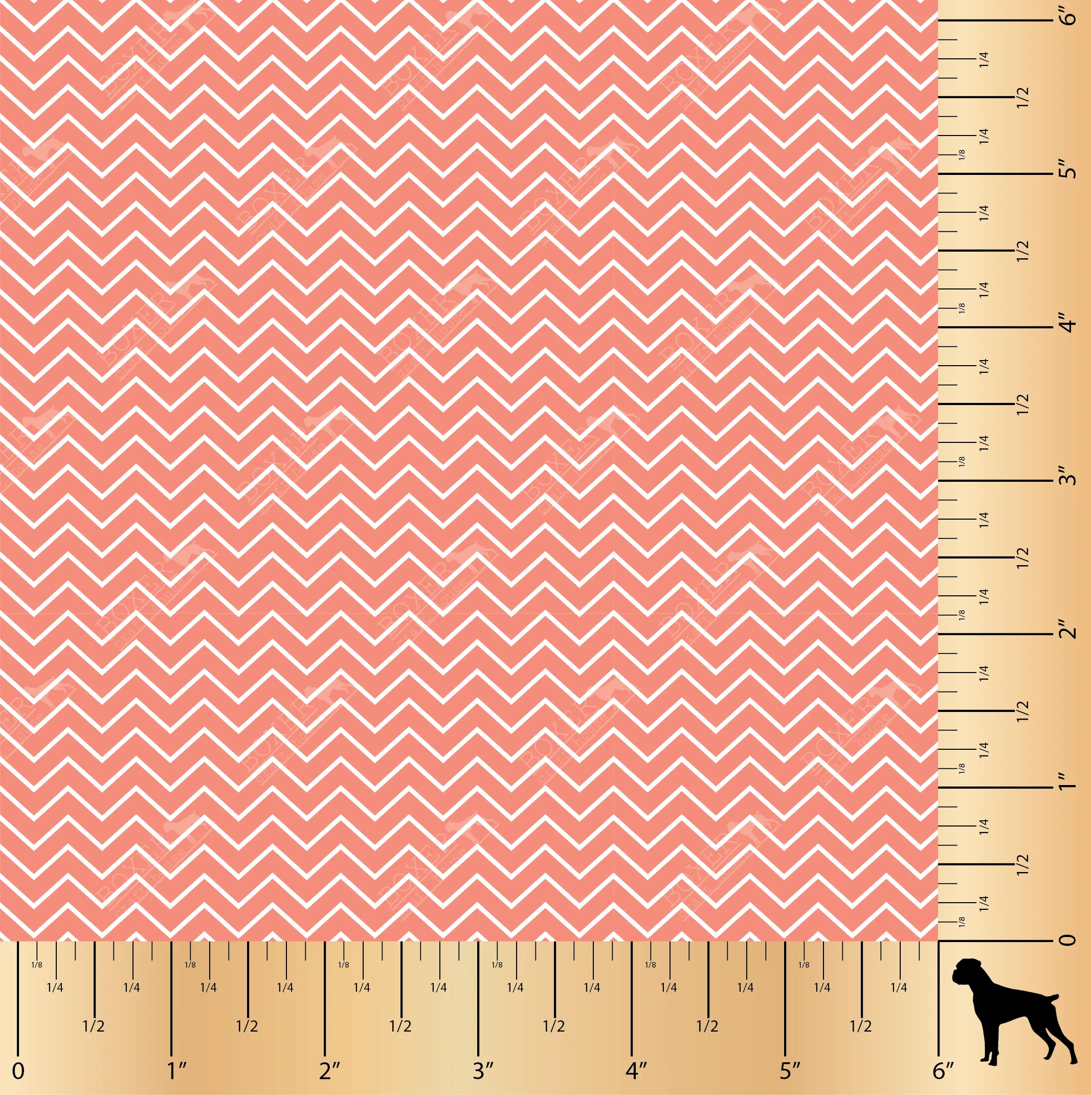Coastal Patterns Chevron Coral
