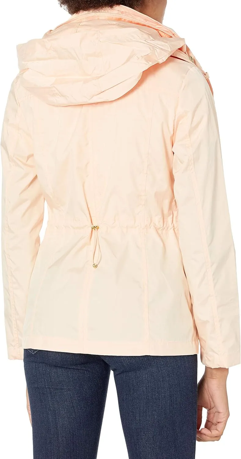 Cole Haan Women's Short Packable Rain Jacket