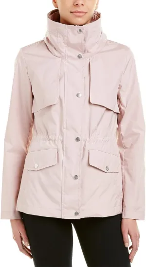 Cole Haan Women's Short Packable Rain Jacket