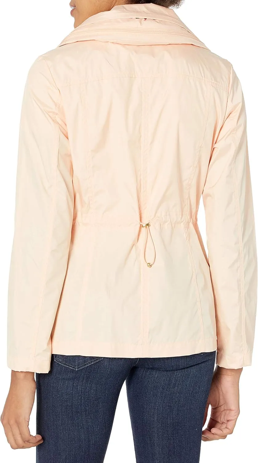 Cole Haan Women's Short Packable Rain Jacket