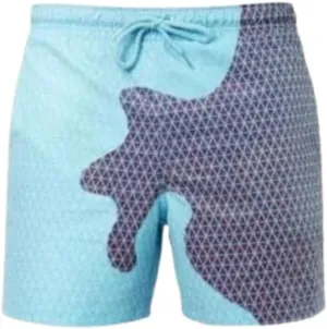 Color-Changing Men's Swim Trunks