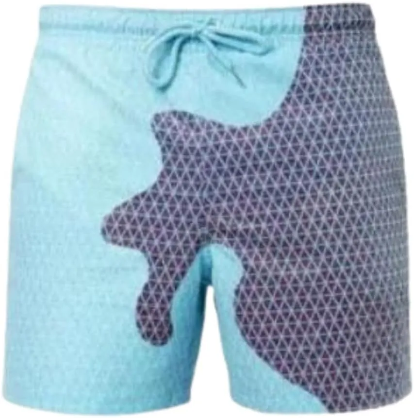 Color-Changing Men's Swim Trunks