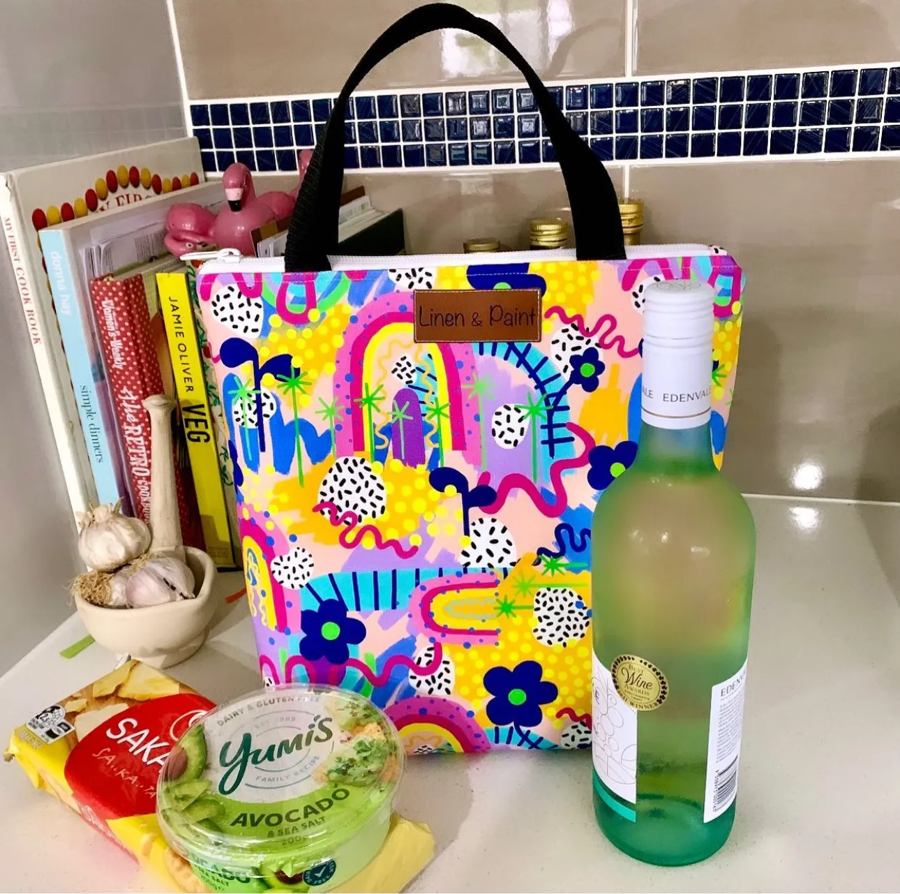 Colour Burst Lunch Tote