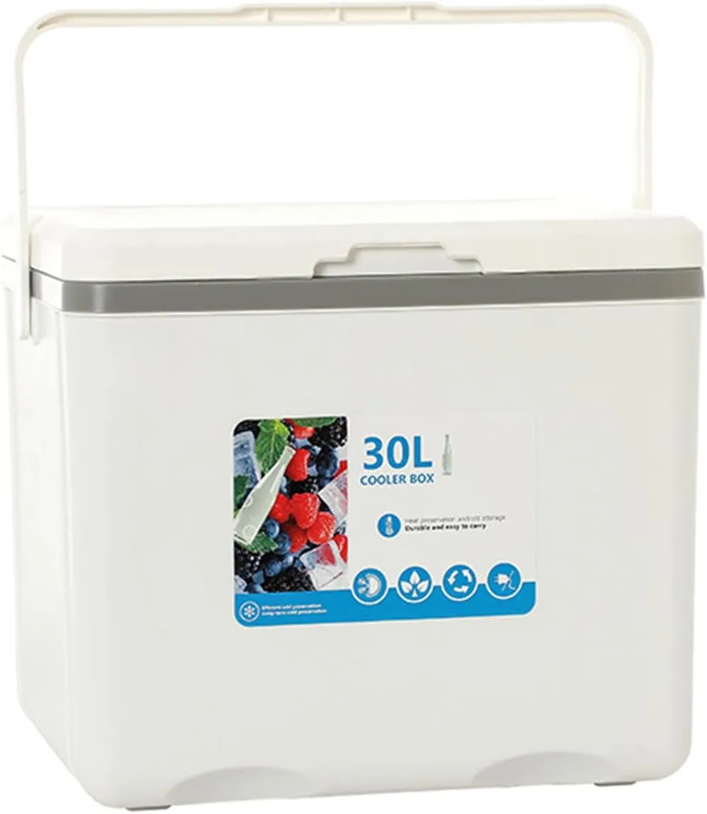 Cooler for Acura Concept/Integra/MDX/RDX/TLX/ZDX/CDX/CSX/ILX Insulated Hard Ice Box Large High-Performance Storage Box Portable Cool Picnic Box Festival Camping,A-38 * 30.5 * 34.5cm