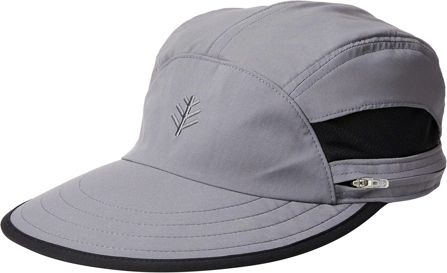 Coolibar UPF 50  Men's Caleb Convertible Fishing Cap - Sun Protective