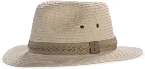 Coolibar UPF 50  Men's Holden Packable Travel Fedora - Sun Protective
