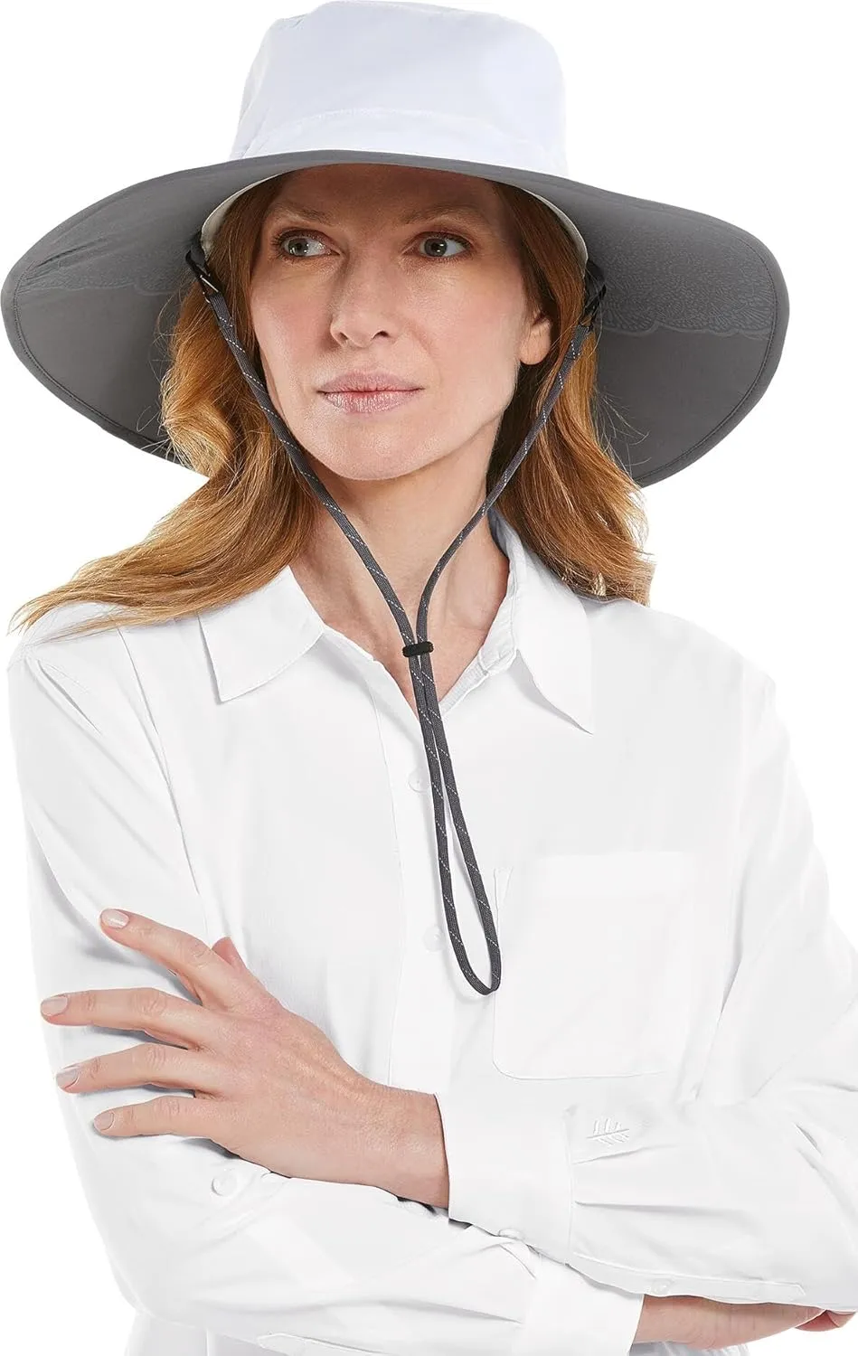 Coolibar UPF 50  Women's Etta Shapeable Sun Catcher Hat - Sun Protective